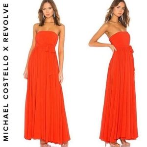 NWT Michael Costello X Revolve Carrie Gown, Size M